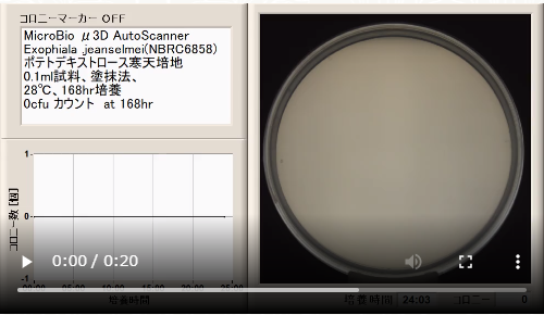 エクソフィアラは、PDAでは増殖しません．